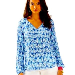 Lilly Pulitzer Willa Tunic Size Small